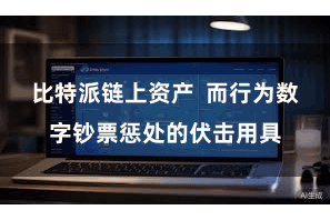 比特派链上资产 而行为数字钞票惩处的伏击用具