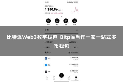 比特派Web3数字钱包  Bitpie当作一家一站式多币钱包
