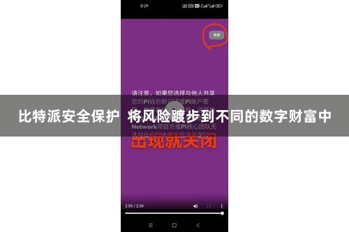 比特派安全保护  将风险踱步到不同的数字财富中