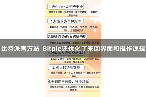 比特派官方站  Bitpie还优化了来回界面和操作逻辑