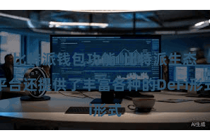 比特派钱包功能  比特派生态平台还提供了丰富各种的DeFi形式